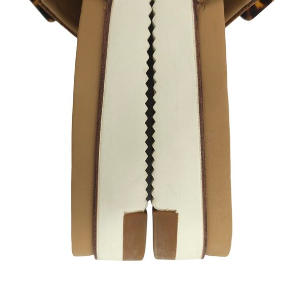 Sam Edelman Ariane Platform Sandals Womens Size 5.5 Tortoise Shell Buckle Slide - Picture 14 of 16